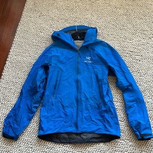 Blue Arcteryx Men’s Gortex Shell Jacket